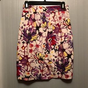 Flowery skirt